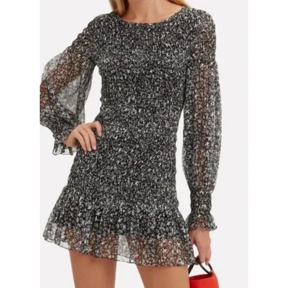 (New with Tags) LoveShackFancy Scarlett Mini Dress - Picture 2 of 11